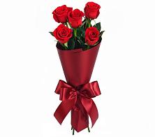 Букет 5 Красных роз Эдлесс Лав в Красносельское