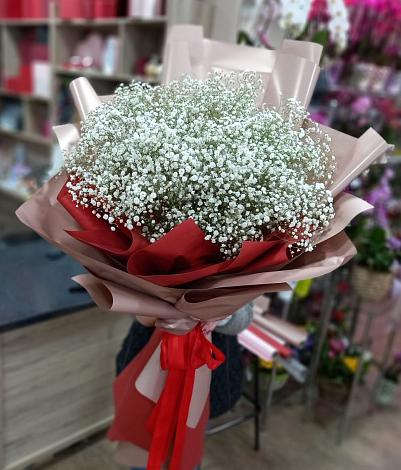 Букет цветов из: Гипсофила в Красносельское