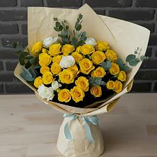 Букет цветов из:  Розы в Красносельское