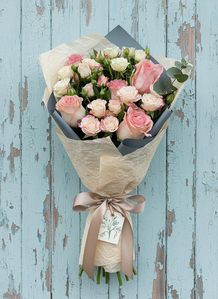 Букет цветов из: Розы в Красносельское