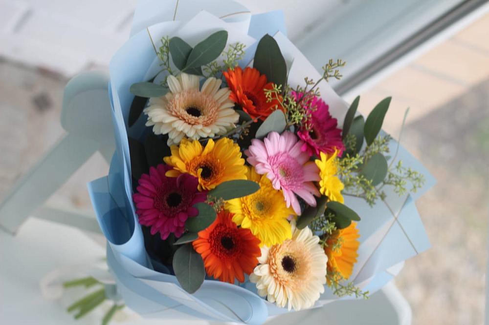 Букет цветов из: Герберы в Красносельское