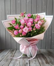 Букет Розовый кустик #REPLACE_PRED# Красносельское