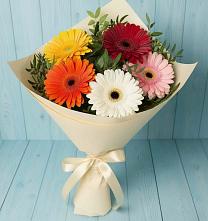 Букет цветов из:  Герберы в Красносельское
