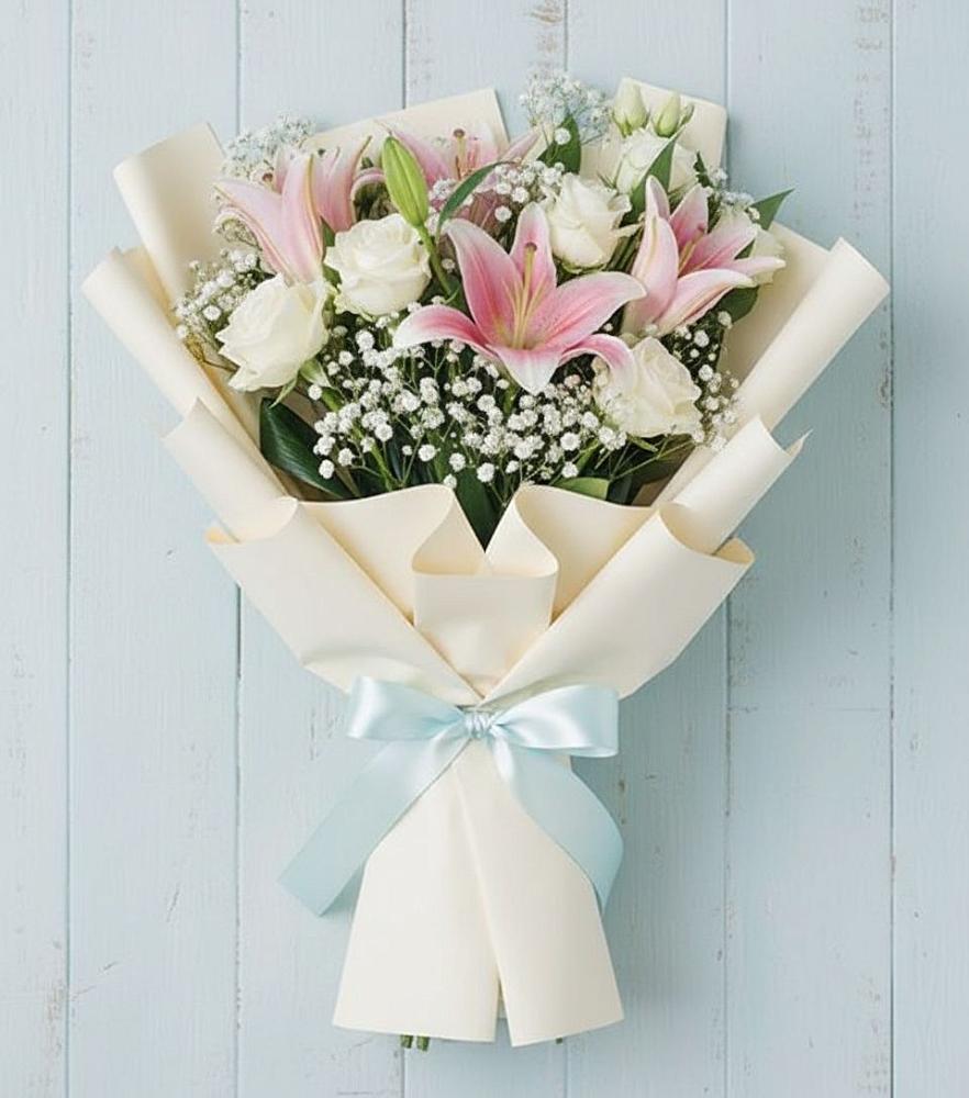 Букет цветов из: Лилии в Красносельское