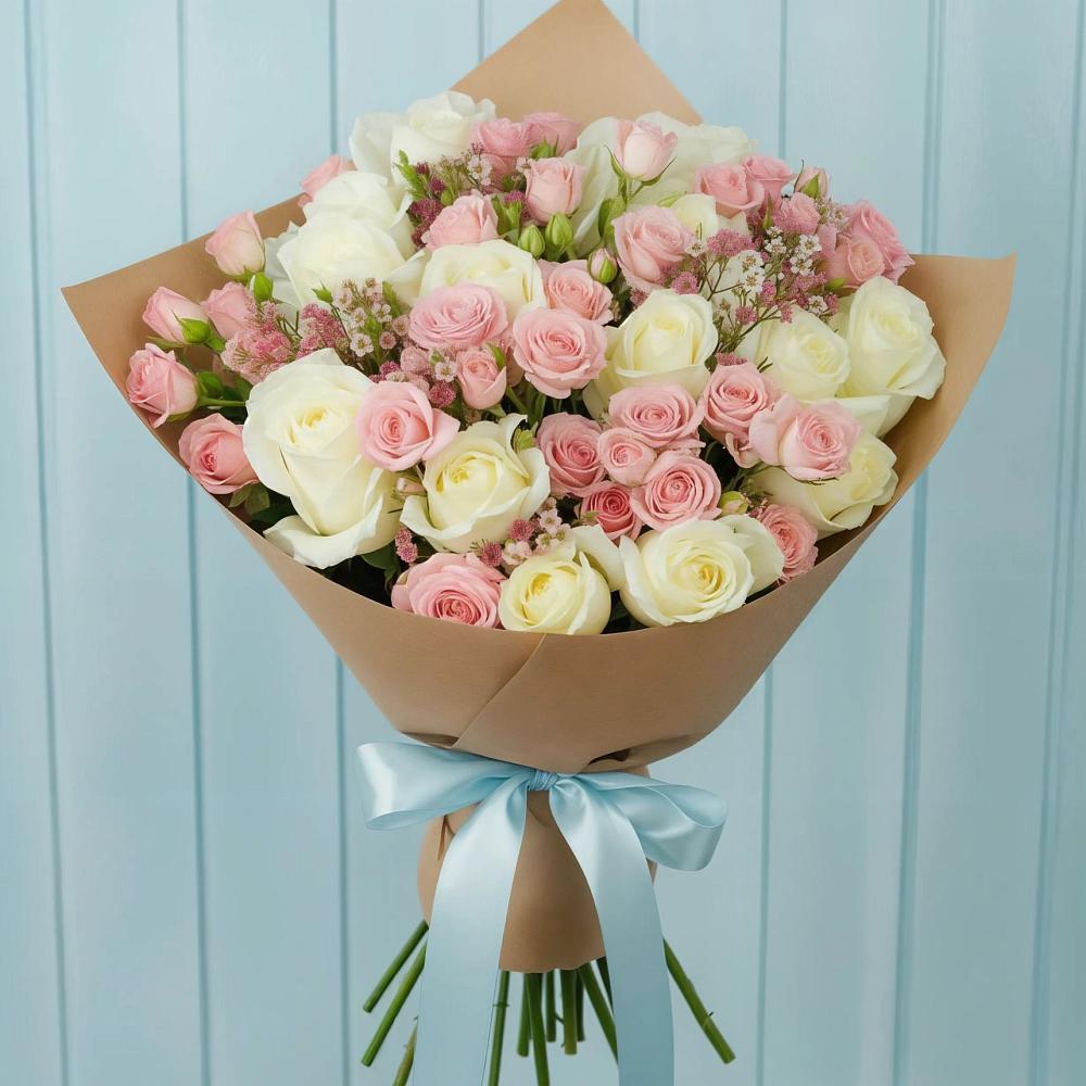 Букет цветов из: Розы в Красносельское