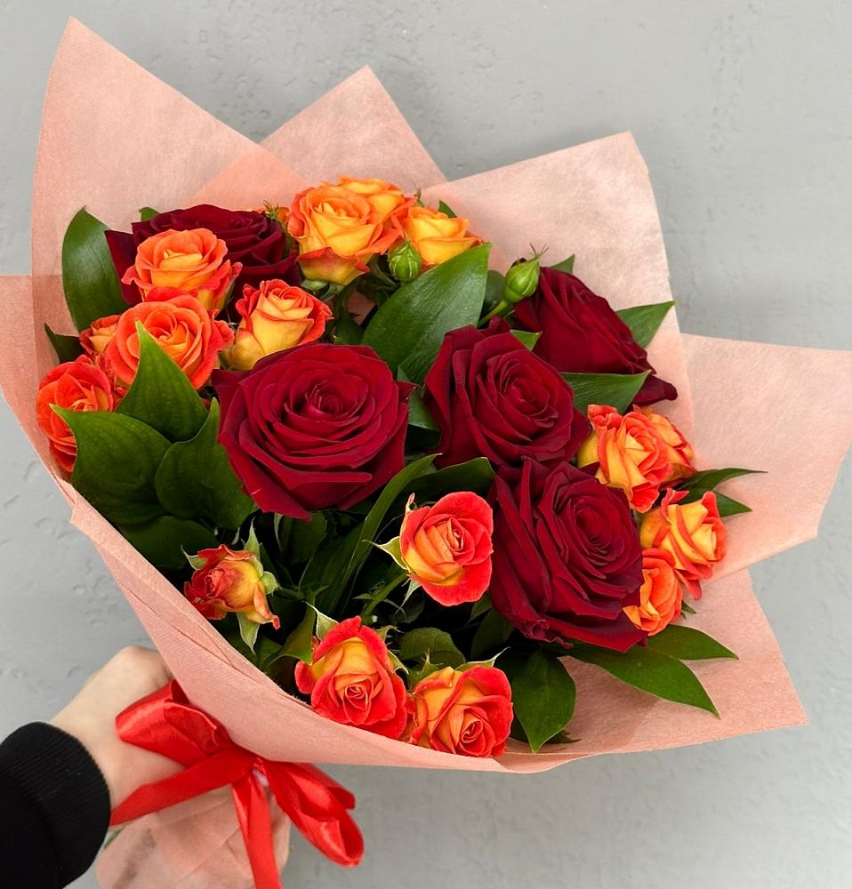 Букет Любовь и восторг в Красносельское