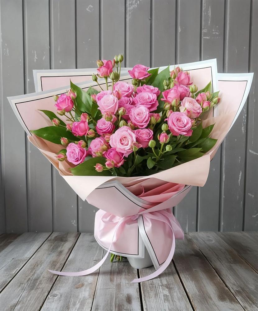 Букет Розовый кустик в Красносельское