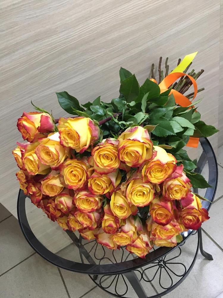 Букет Желтые розы в Красносельское