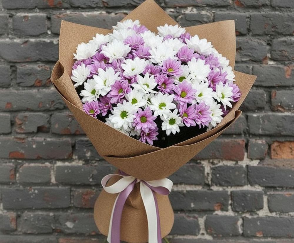 Букет цветов из: Хризантемы в Красносельское