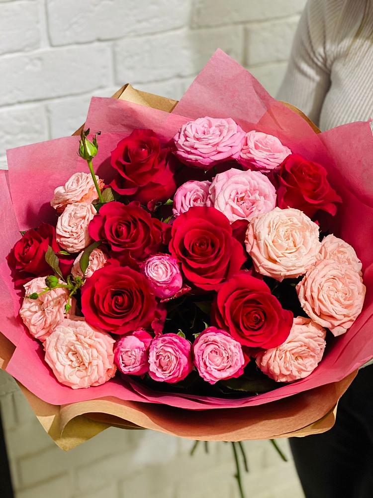 Букет цветов из: Розы в Красносельское