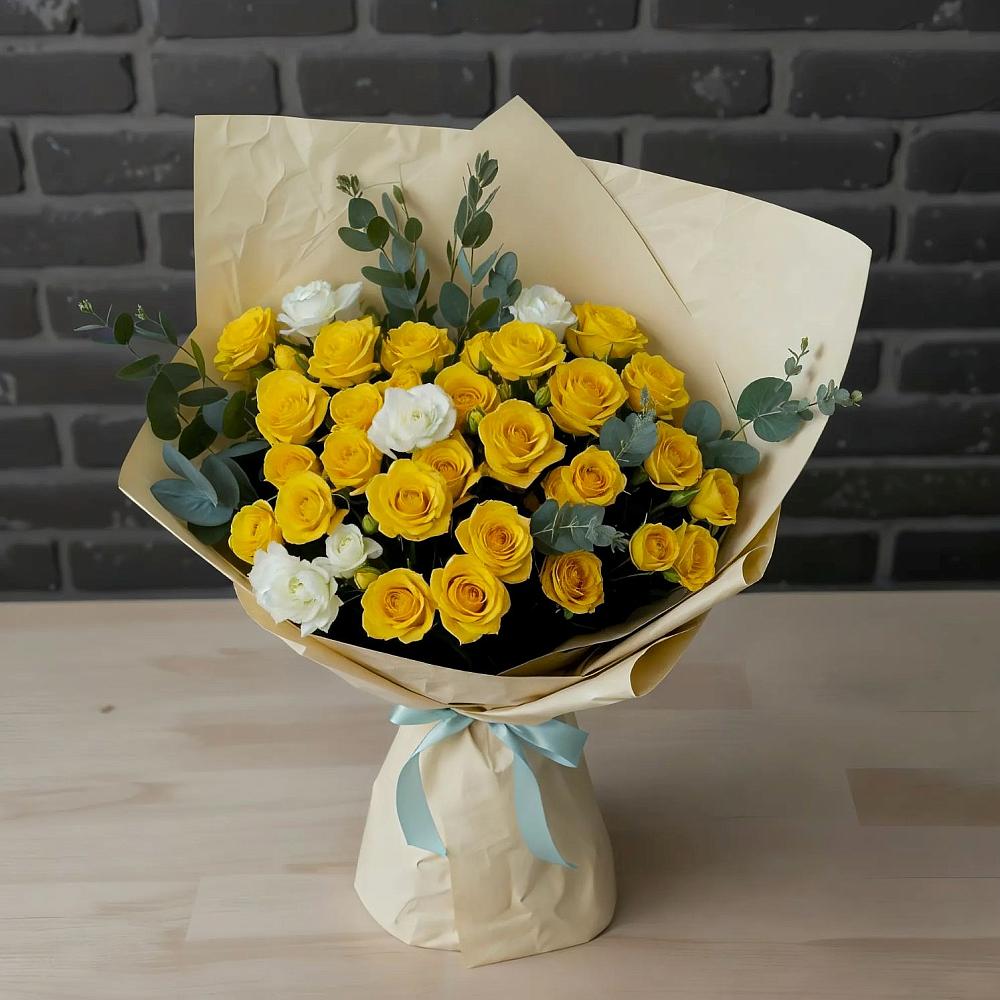 Букет цветов из: Розы в Красносельское