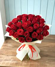 Букет 29 Красных роз в Красносельское
