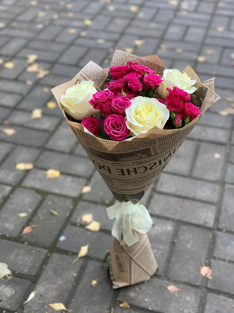 Букет цветов из: Розы в Красносельское